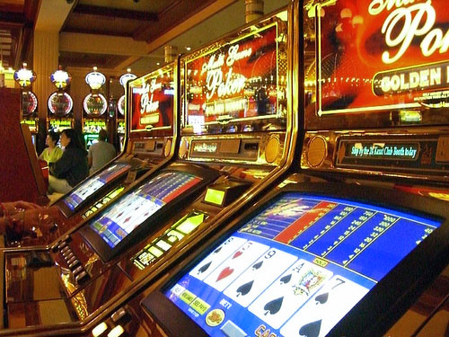 écran video poker